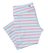 Blue with Red and White Stripes - Pocket Capri