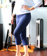 Everyday Navy Blue - Pocket Capri