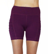 Dark Purple 5 inch Pocket Shorts