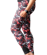Red & Black Floral - Pocket Pant - ON SALE