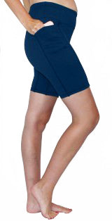 Teal Blue 7 inch Pocket Short