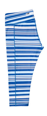 Blue Stripe - Pocket Capri