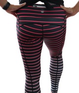 Black & Pink Ombre Stripe - Pocket Pant