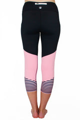 Stripes Just Right - Pink - Pocket Capri - ON SALE