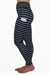 Black and White Stripe 2.0 - Pocket Pant