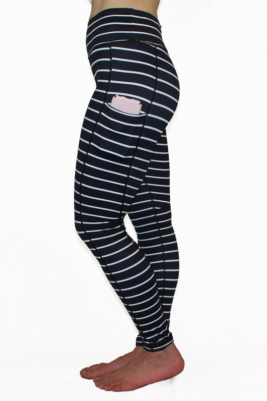 Black and White Stripe - Pocket Pant – Belcorva